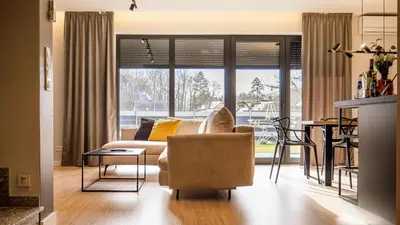 Część wypoczynkowa w obiekcie Apartamenty Parkowa - Kamień Śląski