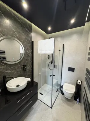 Łazienka w obiekcie Apartamenty Parkowa - Kamień Śląski
