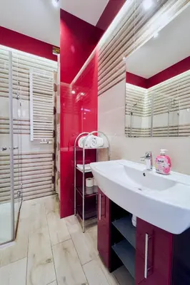 Łazienka w obiekcie Apartament Rubinowy sauna Polanica Zdrój