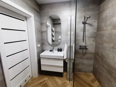 Łazienka w obiekcie Apartament na Irysowej