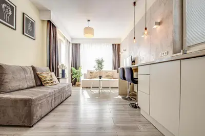 Część wypoczynkowa w obiekcie RentPlanet - Apartament Wszystkich Świętych