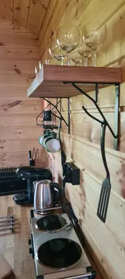 Kuchnia lub aneks kuchenny w obiekcie Tree Vill
