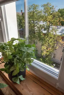 Balkon lub taras w obiekcie Apartament Ziemowita