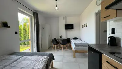 Kuchnia lub aneks kuchenny w obiekcie Mini Apartament Pod 13