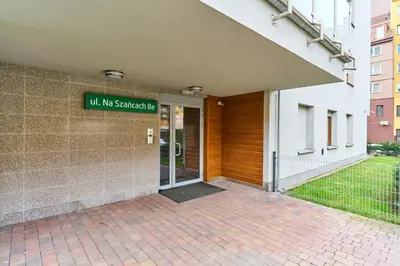 Plan piętra w obiekcie Apartment Na Szancach with Balcony by Noclegi Renters