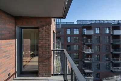 Balkon lub taras w obiekcie Wrocław 1-Bedroom Apartment with Parking & Balcony by Noclegi Renters