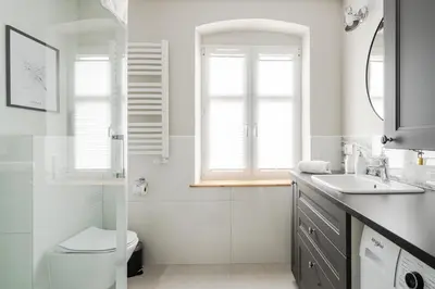 Łazienka w obiekcie RentPlanet - Apartament Rydygiera