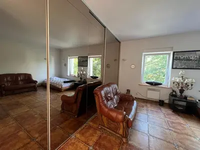 Część wypoczynkowa w obiekcie Apartament Zloty Pociag