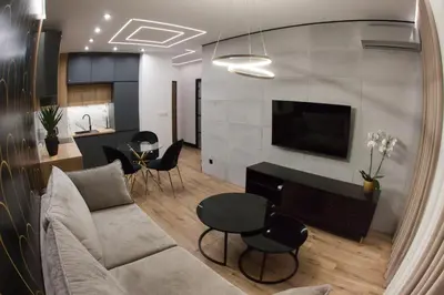 Telewizja i/lub zestaw kina domowego w obiekcie Apartament POSEJDON Gliwice