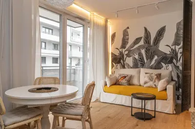Część wypoczynkowa w obiekcie RentPlanet - Apartamenty Długa