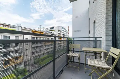 Balkon lub taras w obiekcie RentPlanet - Apartamenty Długa