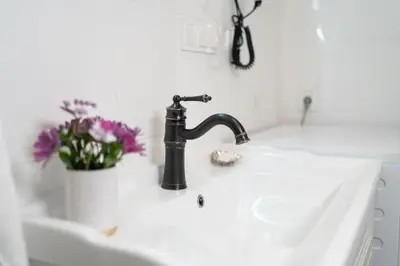 Łazienka w obiekcie Apartament przy Czarnej Bramie
