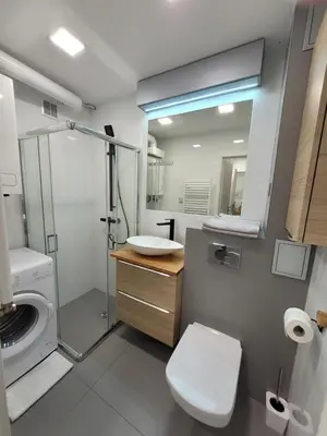 Łazienka w obiekcie Apartament Zabrze Grzybowska