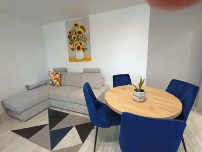 Część wypoczynkowa w obiekcie Apartament Zabrze Grzybowska