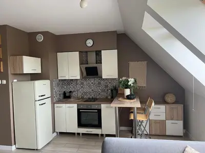 Kuchnia lub aneks kuchenny w obiekcie Apartament Bianco