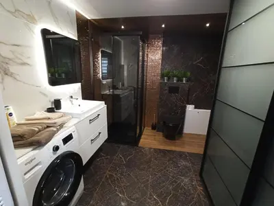 Kuchnia lub aneks kuchenny w obiekcie Urban Palace bezpłatne miejsce postojowe