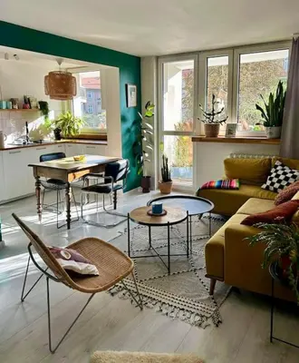 Plan piętra w obiekcie Cozy Apartment In a Heart of Town