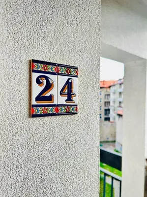 Plan piętra w obiekcie Cozy Apartment In a Heart of Town