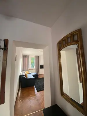 Łóżko lub łóżka w pokoju w obiekcie Apartament Celna