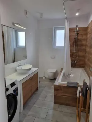 Łazienka w obiekcie Domek pod świerkami -Apartament świerkowy IV