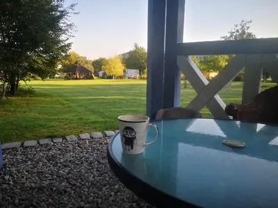 Ogród w obiekcie Włóczykijówka