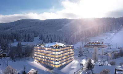 Obiekt Biała Perła 204 Czarna Góra Resort zimą