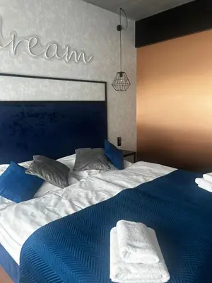 Łóżko lub łóżka w pokoju w obiekcie Biała Perła 204 Czarna Góra Resort