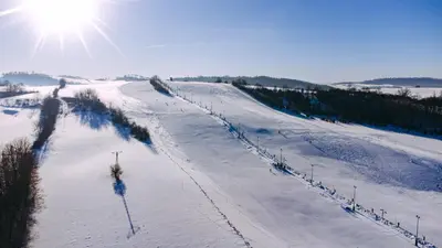 Obiekt Domki Nad Stawami z Jacuzzi i Sauną 2 zimą