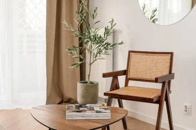 Część wypoczynkowa w obiekcie Apartments Wroc'LOVE by me & Mosiężna & Free Garage & Self Check in 24H