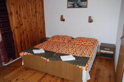 Łóżko lub łóżka w pokoju w obiekcie Willa Anna