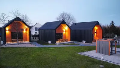 Budynek, w którym mieści się apartament