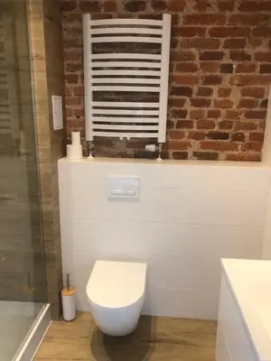 Łazienka w obiekcie Apartament BROWARNY II