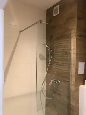 Łazienka w obiekcie Apartament BROWARNY II