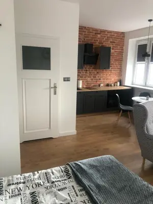 Telewizja i/lub zestaw kina domowego w obiekcie Apartament BROWARNY II