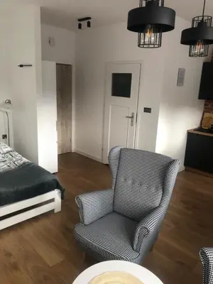 Część wypoczynkowa w obiekcie Apartament BROWARNY II