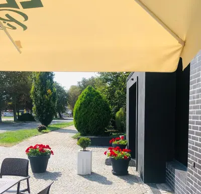 Ogród w obiekcie Pensjonat Trzy Stawy