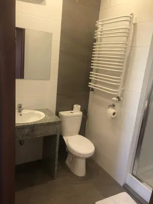 Łazienka w obiekcie Pensjonat Trzy Stawy