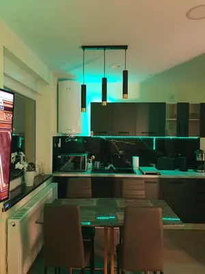 Kuchnia lub aneks kuchenny w obiekcie ApartLili 2