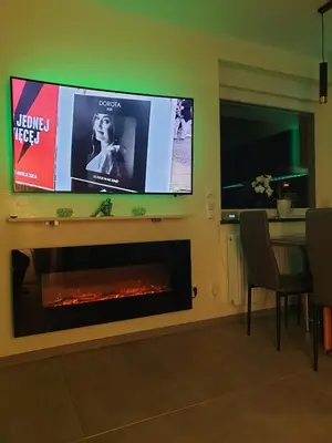 Telewizja i/lub zestaw kina domowego w obiekcie ApartLili 2