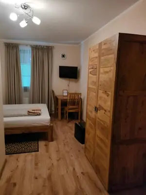 Łóżko lub łóżka w pokoju w obiekcie SkiBike House Stronie Śląskie