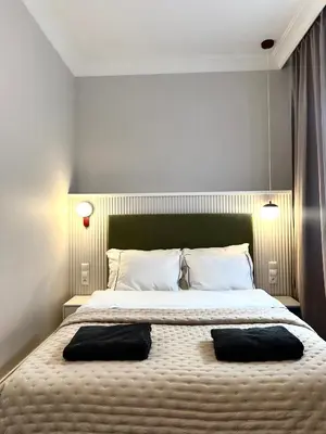 Łóżko lub łóżka w pokoju w obiekcie Odrzańska 17B Apartment - Self Check-In 20h