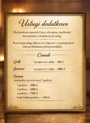 Certyfikat, podpis lub inny dokument wystawiony w obiekcie Domki Wrocław