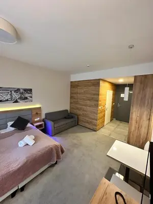 Część wypoczynkowa w obiekcie RentResidence apartament