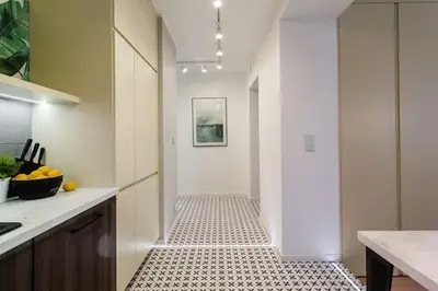 Plan piętra w obiekcie Stylowy apartament nad Odrą