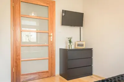 Kuchnia lub aneks kuchenny w obiekcie Apartament Klimatyczny, Parkowa Polana MyWeek