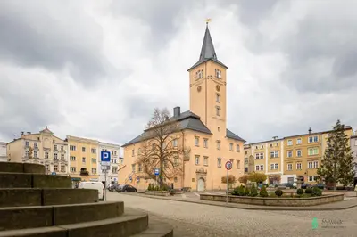 Budynek, w którym mieści się apartament