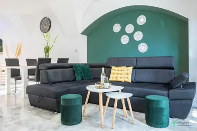 Część wypoczynkowa w obiekcie Apartament Pod Ratuszem II