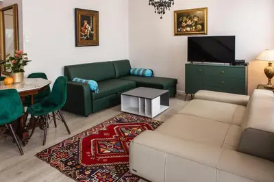 Część wypoczynkowa w obiekcie Apartament Panoramiczny