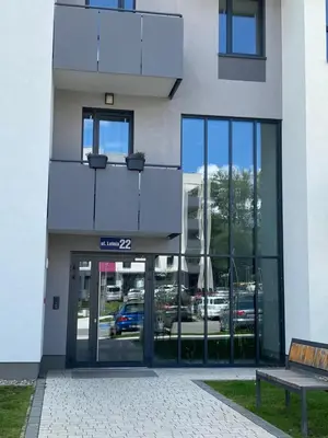 Budynek, w którym mieści się apartament