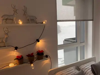 Część wypoczynkowa w obiekcie Apartament Flow